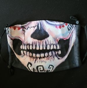 2 piece Toothy skull mask & filter stitch lβ¦